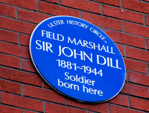 Sir John Dill plaque, Lurgan