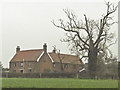 Rendham Hall on a misty afternoon