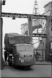 TQ4379 : Military Scammell Scarab leaves the Woolwich Ferry by Roger  D Kidd