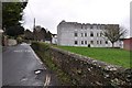 Roborough Road passing Cummings House at the North Devon District Hospital