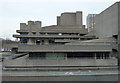 Stark profile of the National Theatre, London