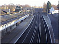 Headstone Lane station platforms