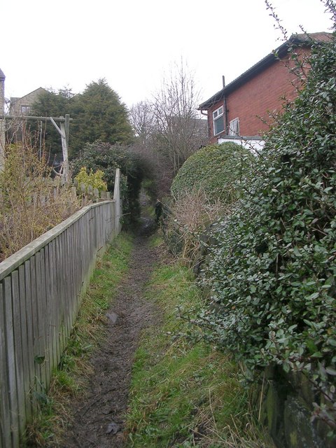 Footpath - Hough Side Lane