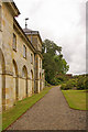 Alongside the coach house, Ashburnham Place