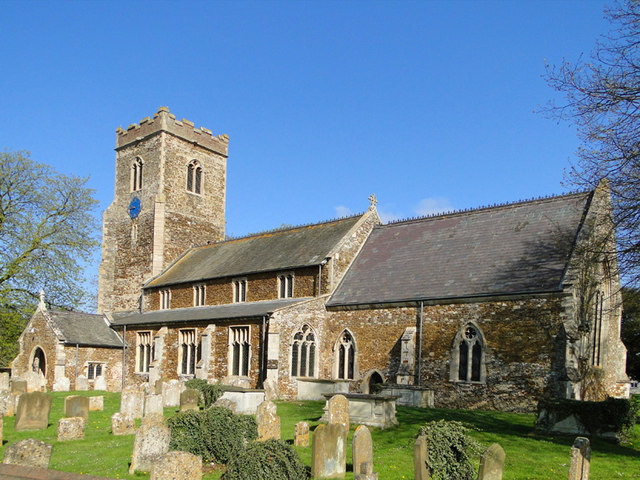 Middleton St Mary's church, Norfolk © Adrian S Pye :: Geograph Britain ...