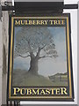 The Mulberry Tree, Pub Sign, Margate