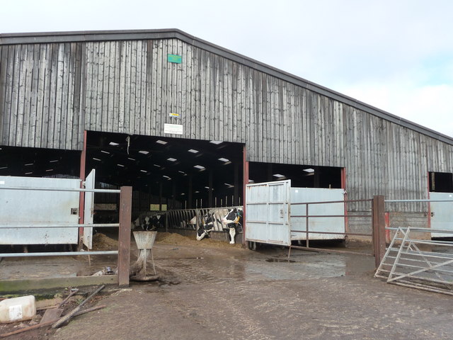 Mid Devon : Ennerleigh Farm Cowshed © Lewis Clarke :: Geograph Britain ...