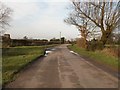 Drinkstone Road, on the approach to the village