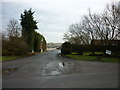 The entrance to Howsham Farm on the B1434