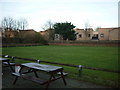 The bowling green at Highfield House