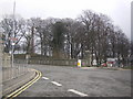 Turning on to Bridge Street, Forres