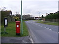TM2445 : Eagle Way & Manor Road Postbox by Geographer