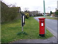 TM2445 : Martlesham Village Notice Board & Manor Road Postbox by Geographer