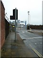 Side gate to the Continental Ferry Port