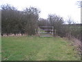 Gate on the bridleway from Legsby to Wood Langham