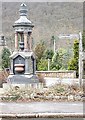 Memorial drinking fountain