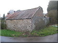 Outbuildings on the bend in Middlefield Lane, Glentham