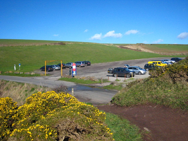 Car Park at Sharrow Cliff