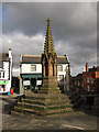 Malpas cross from Church Street