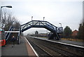 SO4383 : Footbridge at Craven Arms by N Chadwick