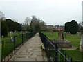 St Mary, Billingshurst: church path