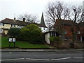 Looking from the High Street towards the parish church