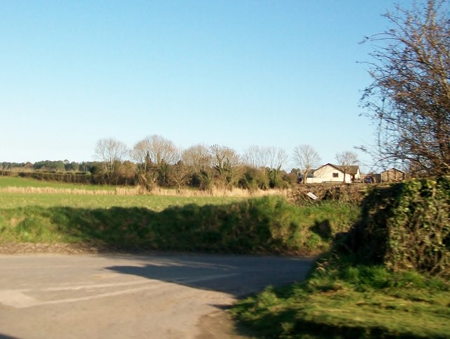 The mouth of Lurganreagh Road