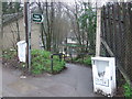 Footpath at Purley station