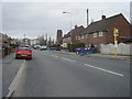 Shaw Lane looking towards Whiston Hospital