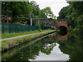 Canal approaching Pritchatts Road Bridge, Edgbaston