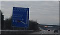 Approaching junction 11, M5