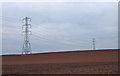 Pylons near Barnettbrook