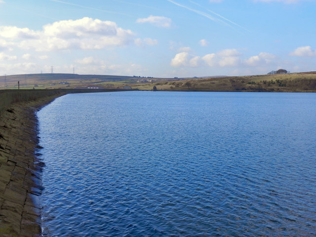 Watergrove Reservoir © David Dixon cc-by-sa/2.0 :: Geograph Britain and ...