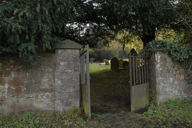 Entrance to Old Halkyn Cemetery