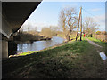 Afon Dyfrdwy/River Dee at  Bangor-is-y-coed