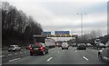 Approaching Junction 17 M60 - Prestwich