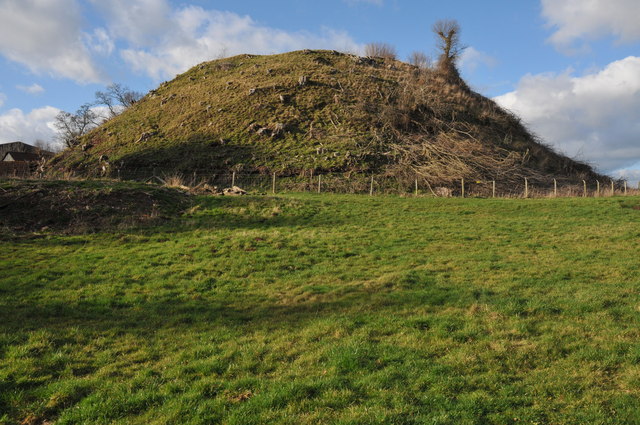 Ewyas Harold Castle © Philip Halling cc-by-sa/2.0 :: Geograph Britain ...