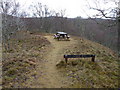 Picnic table near Invertromie Farm