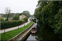 SE1238 : Dowley Gap, Leeds Liverpool Canal by John Bamforth