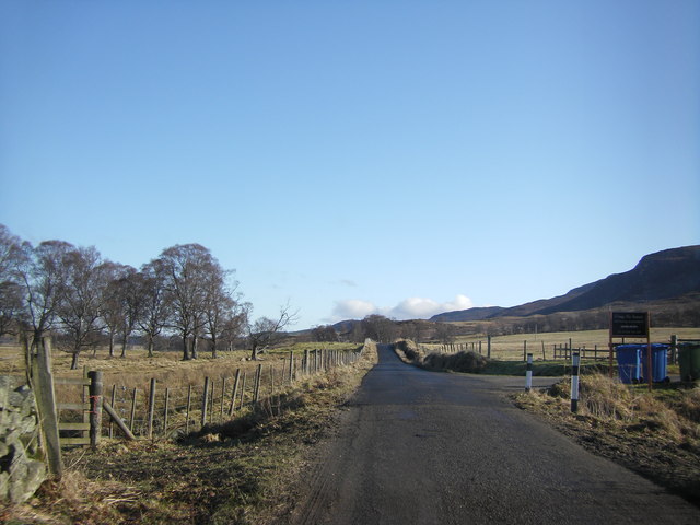 Minor road near Catlodge
