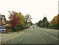 Approaching a roundabout on Preston Road