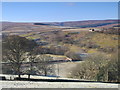 Frosty valley of the River East Allen below Broad Gate