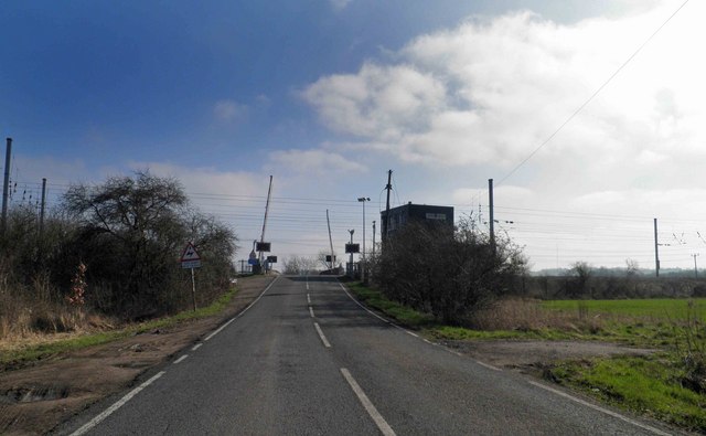 Level crossing near Tempsford