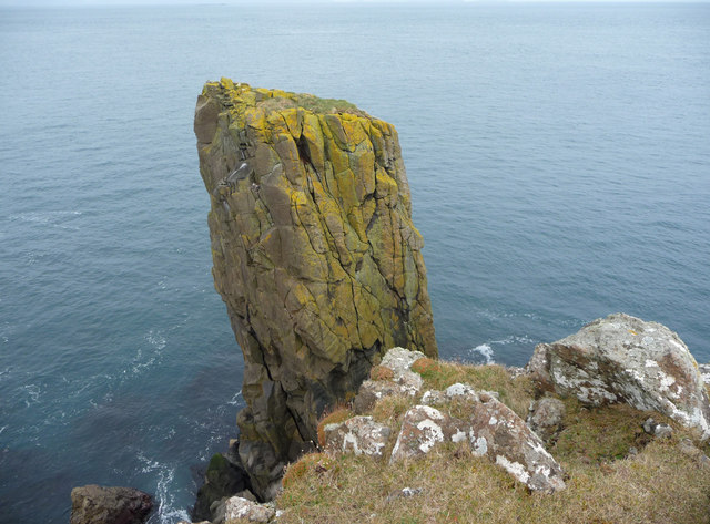 Stack near the northernmost point of Skye