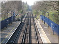 Railway lines south of Lower Sydenham station