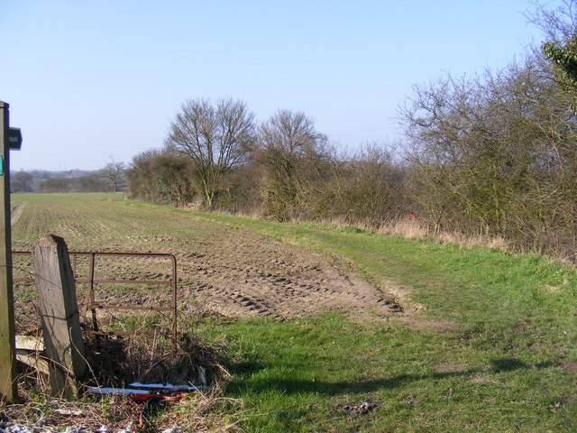 Footpath to Boulge Road