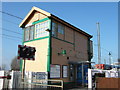 TF6111 : Magdalen Road signal box, Watlington by Richard Humphrey