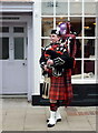 Piped music in the Market Place