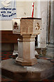 All Saints, Melbourn - Font