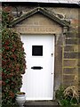 NZ1266 : Doorway, 'Merci Beaucoup' Cottage, Houghton by Andrew Curtis